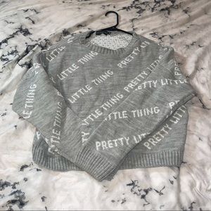Pretty little thing sweater